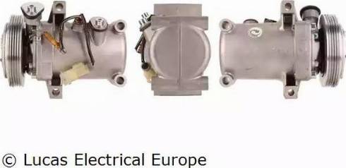 Lucas Electrical ACP331 - Compressor, air conditioning autospares.lv