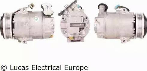 Lucas Electrical ACP338 - Compressor, air conditioning autospares.lv