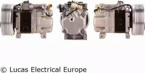 Lucas Electrical ACP379 - Compressor, air conditioning autospares.lv