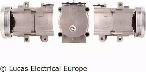 Lucas Electrical ACP248 - Compressor, air conditioning autospares.lv