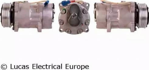 Lucas Electrical ACP243 - Compressor, air conditioning autospares.lv