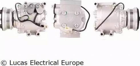 Lucas Electrical ACP242 - Compressor, air conditioning autospares.lv