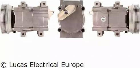 Lucas Electrical ACP247 - Compressor, air conditioning autospares.lv