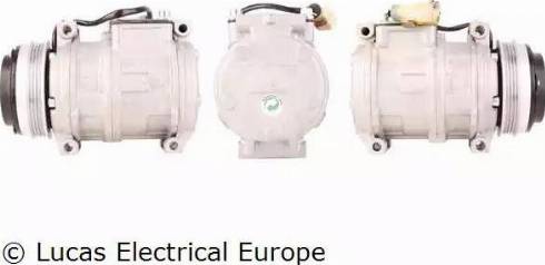 Lucas Electrical ACP269 - Compressor, air conditioning autospares.lv