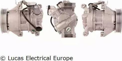 Lucas Electrical ACP264 - Compressor, air conditioning autospares.lv
