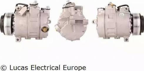 Lucas Electrical ACP209 - Compressor, air conditioning autospares.lv