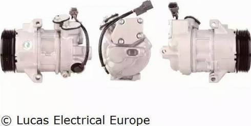 Lucas Electrical ACP219 - Compressor, air conditioning autospares.lv