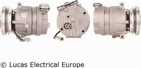 Lucas Electrical ACP284 - Compressor, air conditioning autospares.lv