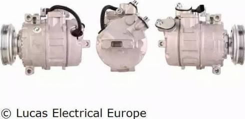 Lucas Electrical ACP239 - Compressor, air conditioning autospares.lv