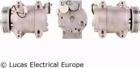 Lucas Electrical ACP230 - Compressor, air conditioning autospares.lv