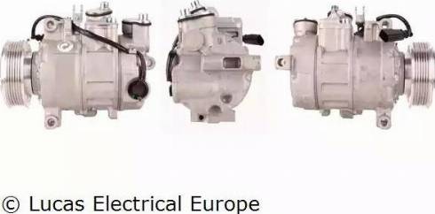 Lucas Electrical ACP232 - Compressor, air conditioning autospares.lv