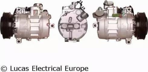 Lucas Electrical ACP229 - Compressor, air conditioning autospares.lv