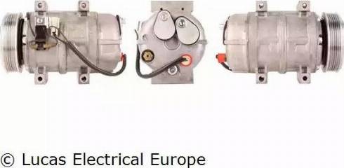 Lucas Electrical ACP224 - Compressor, air conditioning autospares.lv