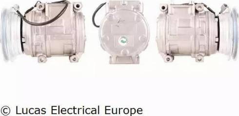 Lucas Electrical ACP279 - Compressor, air conditioning autospares.lv