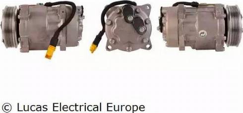 Lucas Electrical ACP793 - Compressor, air conditioning autospares.lv