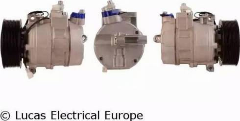 Lucas Electrical ACP742 - Compressor, air conditioning autospares.lv