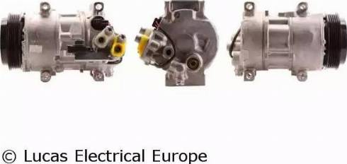 Lucas Electrical ACP747 - Compressor, air conditioning autospares.lv