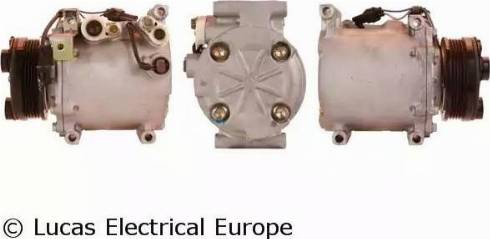 Lucas Electrical ACP779 - Compressor, air conditioning autospares.lv