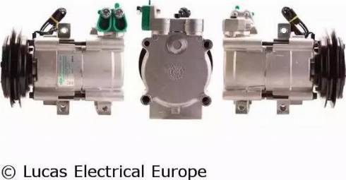 Lucas Electrical ACP775 - Compressor, air conditioning autospares.lv