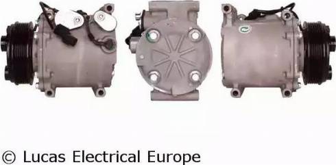 Lucas Electrical ACP771 - Compressor, air conditioning autospares.lv