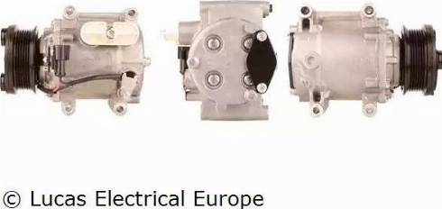 Lucas Electrical ACP772 - Compressor, air conditioning autospares.lv