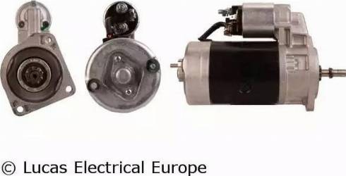 Lucas Electrical LRS00419 - Starter autospares.lv