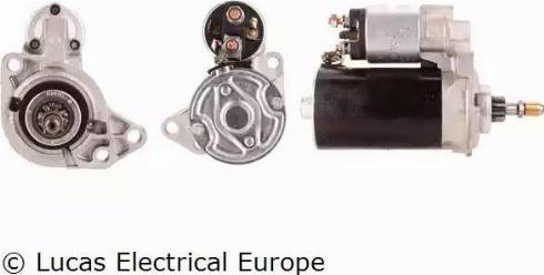 Lucas Electrical LRS00558 - Starter autospares.lv