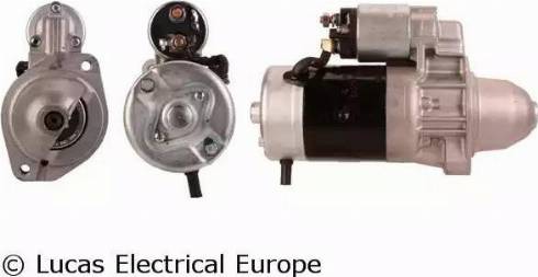 Lucas Electrical LRS00611 - Starter autospares.lv