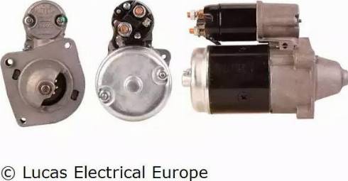 Lucas Electrical LRS00827 - Starter autospares.lv