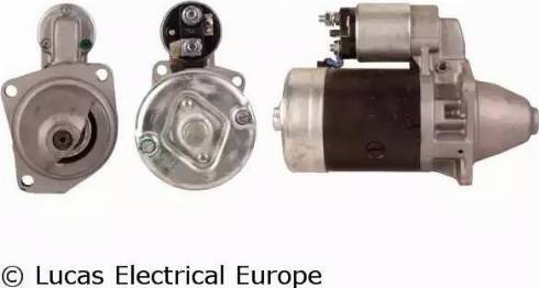 Lucas Electrical LRS00345 - Starter autospares.lv