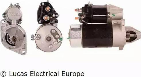 Lucas Electrical LRS00231 - Starter autospares.lv