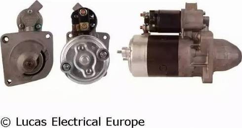 Lucas Electrical LRS00743 - Starter autospares.lv