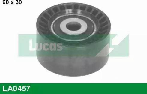 Lucas Engine Drive LA0457 - Pulley, v-ribbed belt autospares.lv