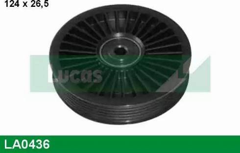 Lucas Engine Drive LA0436 - Pulley, v-ribbed belt autospares.lv