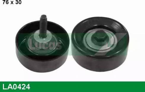 Lucas Engine Drive LA0424 - Pulley, v-ribbed belt autospares.lv