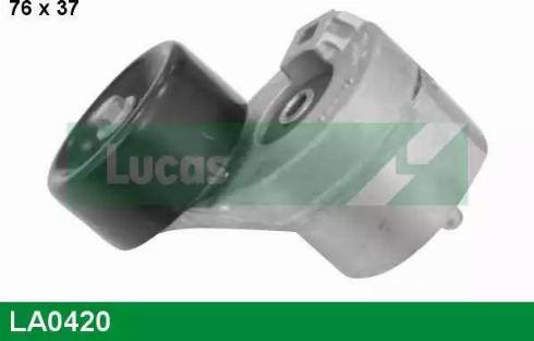 Lucas Engine Drive LA0420 - Belt Tensioner, v-ribbed belt autospares.lv