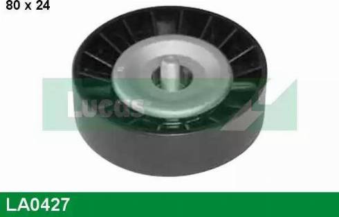 Lucas Engine Drive LA0427 - Pulley, v-ribbed belt autospares.lv