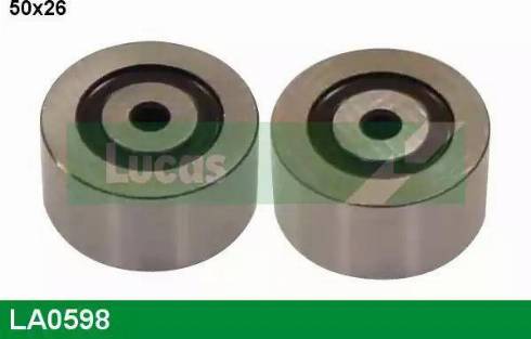 Lucas Engine Drive LA0598 - Pulley, v-ribbed belt autospares.lv