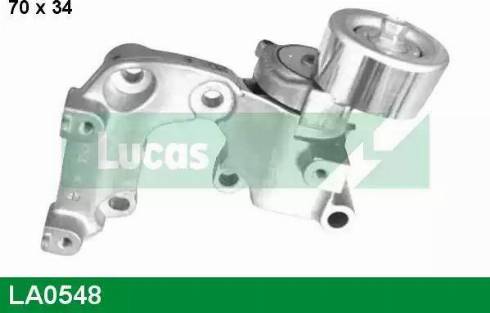 Lucas Engine Drive LA0548 - Belt Tensioner, v-ribbed belt autospares.lv