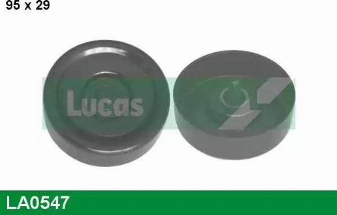 Lucas Engine Drive LA0547 - Pulley, v-ribbed belt autospares.lv