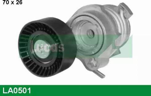 Lucas Engine Drive LA0501 - Belt Tensioner, v-ribbed belt autospares.lv