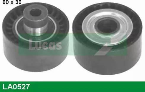 Lucas Engine Drive LA0527 - Pulley, v-ribbed belt autospares.lv