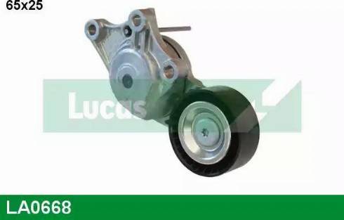 Lucas Engine Drive LA0668 - Belt Tensioner, v-ribbed belt autospares.lv