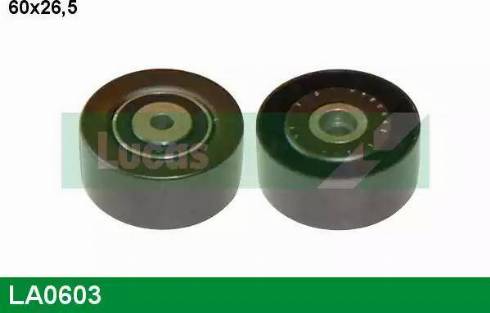 Lucas Engine Drive LA0603 - Pulley, v-ribbed belt autospares.lv