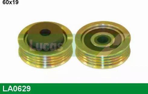 Lucas Engine Drive LA0629 - Pulley, v-ribbed belt autospares.lv