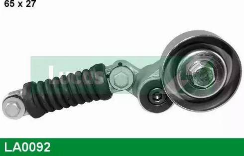 Lucas Engine Drive LA0092 - Belt Tensioner, v-ribbed belt autospares.lv