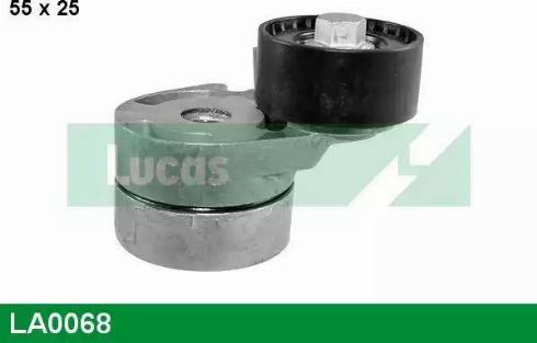 Lucas Engine Drive LA0068 - Belt Tensioner, v-ribbed belt autospares.lv