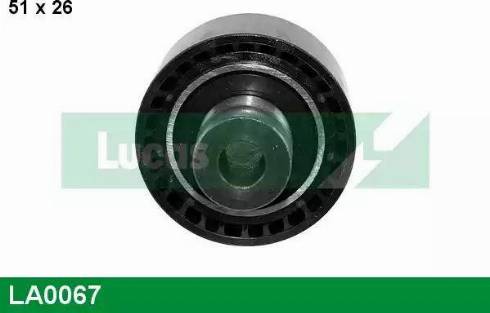 Lucas Engine Drive LA0067 - Pulley, v-ribbed belt autospares.lv