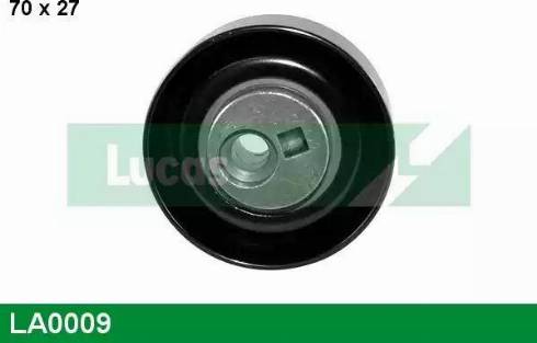 Lucas Engine Drive LA0009 - Pulley, v-ribbed belt autospares.lv