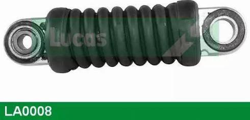 Lucas Engine Drive LA0008 - Vibration Damper, v-ribbed belt autospares.lv